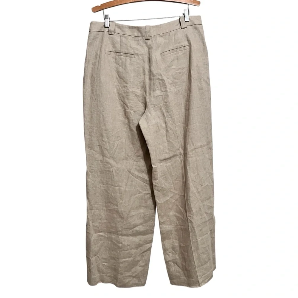 Boden Westbourne Linen Trousers Wide Leg Pants Women’s 100% Linen - Picture 2 of 11